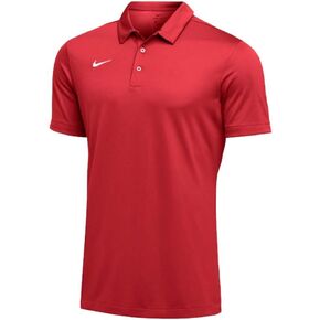 Nike Mens Dri-FIT Short Sleeve Polo Shirt Red 3XL