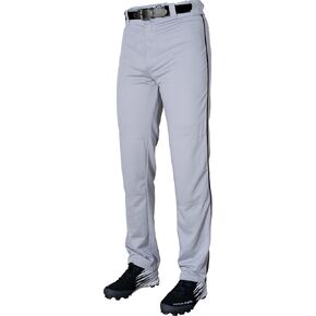 Rawlings Semi-Relaxed Full Length Baseball Pant | Piped | Adult Sizes | Multiple Colors