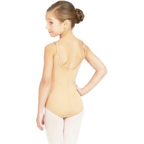 Capezio Girls' Team Basic Camisole Leotard with Adjustable Straps