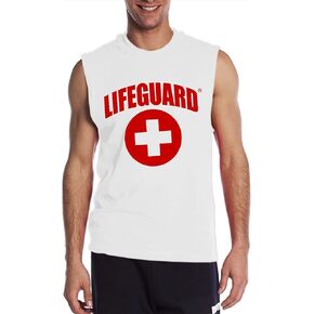 LIFEGUARD Officially Licensed Muscle Tank, Tee Shirt for Men, Adults, Unisex.