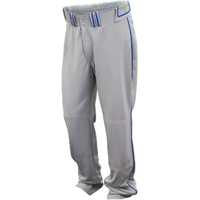 WALK-OFF Slowpitch Softball Piped Pant, Adjustable Length Inseam, Relaxed Fit