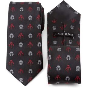 Cufflinks Inc. Star Wars and The Mandalorian Polyester Ties, Officially Licensed by Lucasfilm LTD