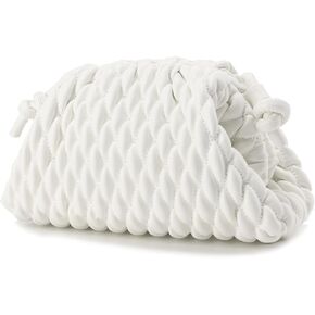 SUMICH محفظة كروس للنساء حقيبة يد مبطنة حقيبة زلابية محفظة سحابية حقيبة مكشكشة مصنوعة يدويًا من الجلد حقيبة هوبو in Kuwait