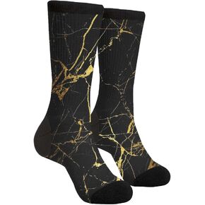 FREEHOTU Fractal Antenna Cute Green Casual Socks Funny Novelty Crew Tube Socks Dress Socks For Men Women