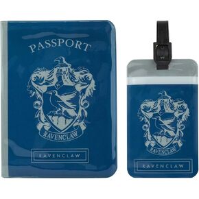 Cinereplicas Harry Potter - Set of Tag & Passport Cover Ravenclaw - Official License in Saudi Arabia