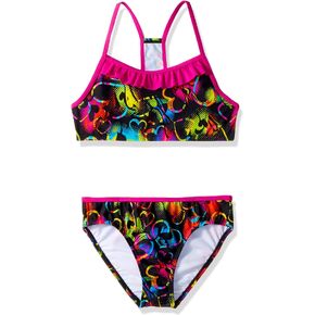 Speedo Girl's Sporty Splice Tankini 2 Piece Swimsuit in Saudi Arabia