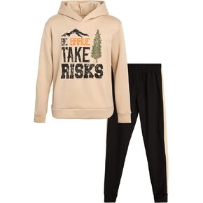 TONY HAWK Boy's Jogger Set - 2 Piece Hoodie and Sweatpants Sweatsuit (Size: 2T-12) in Kuwait