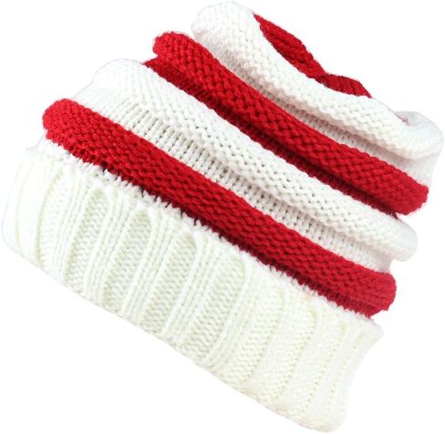 SVEN HOME Soft Slouchy Beanies Knit Warm Winter Unisex Cap Thick Women's Men Hat in Kuwait