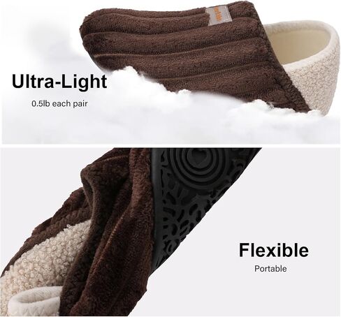 House Slippers for Women Men Indoor Barefoot Slippers Socks Comfy Slip on House Shoes Cozy Furry Lightweight Non-Slip for Bedroom Travel Yoga in Saudi Arabia