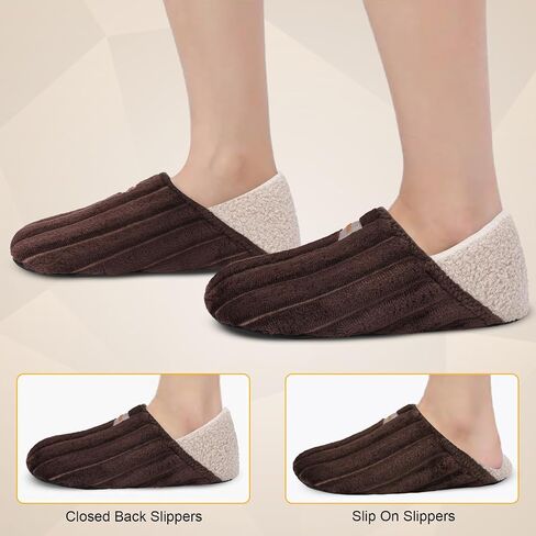 House Slippers for Women Men Indoor Barefoot Slippers Socks Comfy Slip on House Shoes Cozy Furry Lightweight Non-Slip for Bedroom Travel Yoga in Saudi Arabia