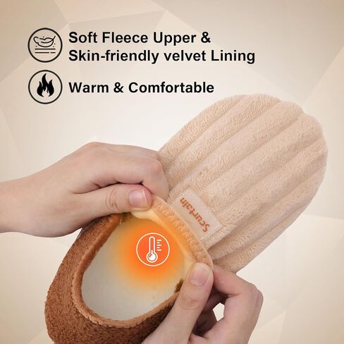 House Slippers for Women Men Indoor Barefoot Slippers Socks Comfy Slip on House Shoes Cozy Furry Lightweight Non-Slip for Bedroom Travel Yoga in Saudi Arabia