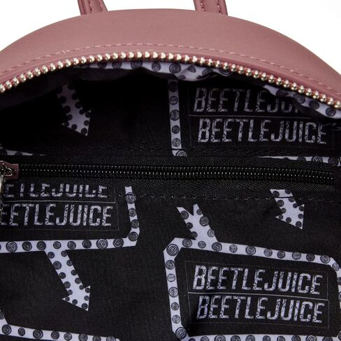 حقيبة كتف نسائية ذات حزام مزدوج من Loungefly Beetlejuice للمتقصفات مؤخرًا in Saudi Arabia