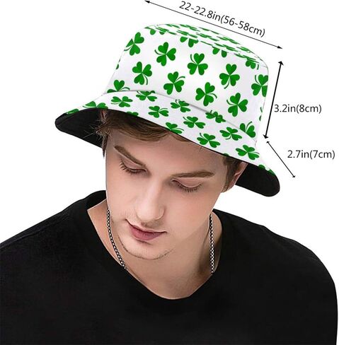 Bucket Hat for Unisex Women Men Foldable Reversible Fisherman Hat Headwear Outdoor Summer Travel Beach Cap in Saudi Arabia