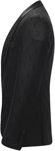 بدلة زفاف رجالي من Boyland مكونة من 3 قطع من البدلات الرسمية بزر واحد وشال وطية صدر السترة in Kuwait