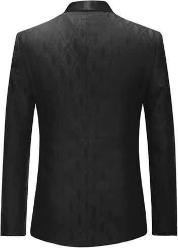 بدلة زفاف رجالي من Boyland مكونة من 3 قطع من البدلات الرسمية بزر واحد وشال وطية صدر السترة in Kuwait