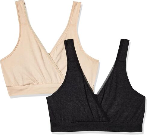 Playtex Women's Nursing Pullover Sleep Bra 2-Pack US02PK in Kuwait