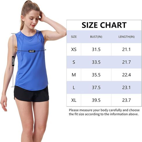 Attifall Women's Workout Tops for Women Cool-Dry Sleeveless Exercise Running Shirts Athletic Tops for Women in Kuwait