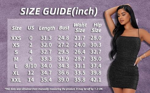Floerns Women's Glitter Sleeveless Ruched Party Clubwear Bodycon Mini Dress in Kuwait