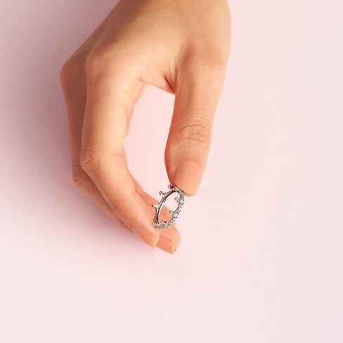 PANDORA Jewelry Clear Sparkling Crown Cubic Zirconia Ring in Sterling Silver in Saudi Arabia
