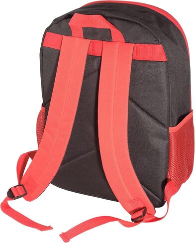 Disney Pixar Cars Girls & Boys 4 Piece Backpack Set, Kids 16" School Bag with Front Zip Pocket, Red & Black in Saudi Arabia