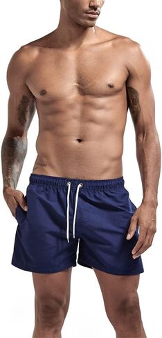 JIHUILAI Mens Swim Trunks Quick Dry Board Shorts with Mesh Lining Beach Shorts Bathing Suits in Kuwait