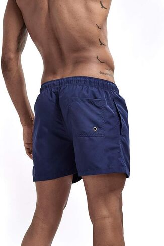 JIHUILAI Mens Swim Trunks Quick Dry Board Shorts with Mesh Lining Beach Shorts Bathing Suits in Kuwait