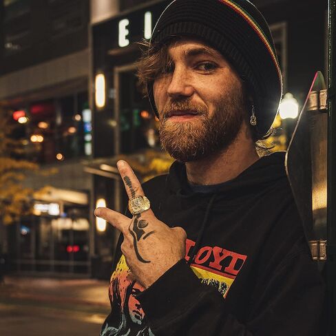 بستيل 4 قطع خواتم مطلية بالذهب للرجال خاتم مغني الراب كانجي خاتم الثراء / الحظ / الثروة مجموعة خواتم الحظ المفتوحة القابلة للتعديل in Kuwait