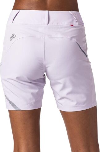 Terry Metro 7 Inch Inseam Bike Short - Women MTB Urban Cycling Bottom, 2 Piece Set W/Unattached Padded Liner in Kuwait