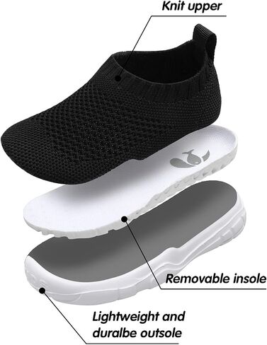 JOINFREE Toddler Boys Girls Sneaker Slip On Shoes Kids Lightweight Breathable Walking Shoes in Saudi Arabia