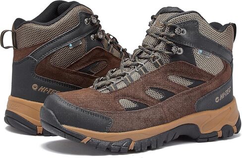 HI-TEC Yosemite WP Mid Waterproof Hiking Boots for Men, Lightweight Breathable Outdoor Trekking Shoes in Kuwait