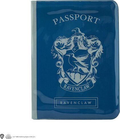 Cinereplicas Harry Potter - Set of Tag & Passport Cover Ravenclaw - Official License in Saudi Arabia