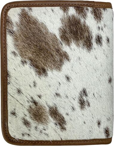 Western Leather Works, Cowboy Passport Wallet with Card Slots Handmade from Full Grain Leather - Storage Case for ID, Credit Cards & Cash, Tickets, Travel Essentials - Furry in Kuwait