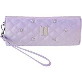 محفظة بقلاب بلون بنفسجي بشعار Loungefly BTS in Kuwait
