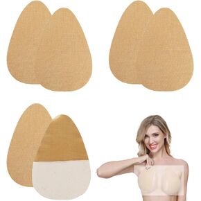 Breast Lift Tape for Large Breasts Waterproof 3 Pairs,Invisible Lift Up Bra Push Up Strong Support for Women A-G Cup