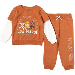 Paw Patrol Rubble Marshall Chase Fleece Pullover Sweatshirt and Jogger Pants Toddler in Saudi Arabia