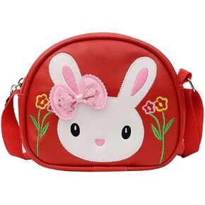 حقيبة للفتيات الصغيرات حقائب كروسبودي للأطفال للبنات هدية عيد ميلاد, أحمر, 18*15*10cm, حديث in Kuwait