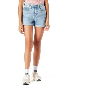 Signature by Levi Strauss & Co. Gold Label Girls' High-Rise Mom Short