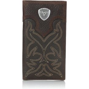 Ariat Men's Boot-Embroidery Rodeo Tan Wallet in Saudi Arabia