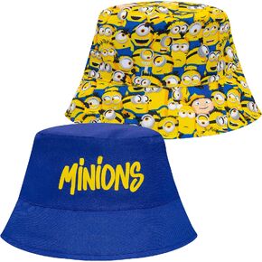 Minions Kids Sun Hat, Toddler Bucket Hat for Boys, Reversible Kids Sun Hat Boys Bucket Hat, Disney Despicable Me Hat Blue in Kuwait