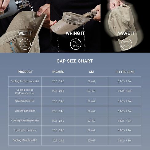 قبعة MISSION ذات فتحات تهوية للتبريد - قبعات بيسبول للجنسين - قبعات للحماية من الشمس in Kuwait