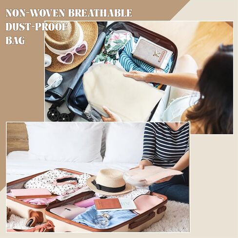 Windyun 120 Pcs Transparent Shoe Bags for Travel Large Clear Shoes Storage Organizers Pouch with Rope for Men and Women Portable Drawstring Non Woven Fabric Purse Covers for Dust and Storage in Saudi Arabia