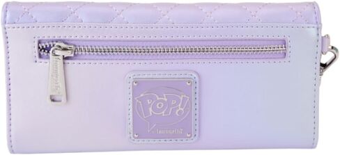 محفظة بقلاب بلون بنفسجي بشعار Loungefly BTS in Kuwait