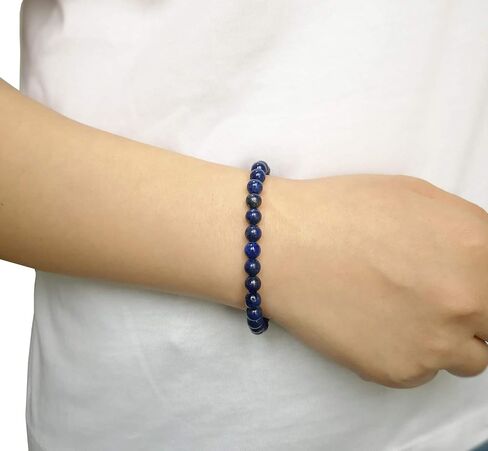 SOLINFOR 70th Birthday Gifts for Women - Lapis Lazuli Beads Bracelet - 70 Years Old Jewelry Gift Idea for Her in Kuwait