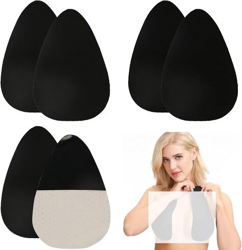 Breast Lift Tape for Large Breasts Waterproof 3 Pairs,Invisible Lift Up Bra Push Up Strong Support for Women A-G Cup in Kuwait