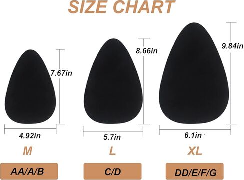 Breast Lift Tape for Large Breasts Waterproof 3 Pairs,Invisible Lift Up Bra Push Up Strong Support for Women A-G Cup in Kuwait