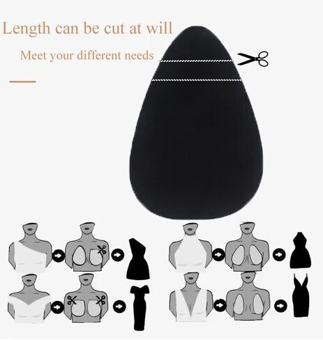 Breast Lift Tape for Large Breasts Waterproof 3 Pairs,Invisible Lift Up Bra Push Up Strong Support for Women A-G Cup in Kuwait