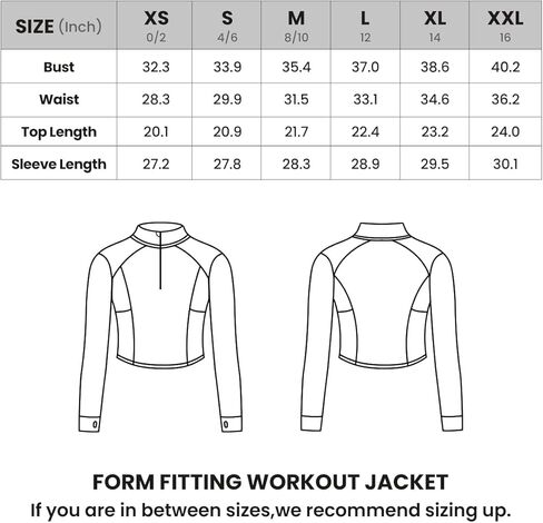 GYM RAINBOW Womens Cropped Workout Jakcets Half Zip Pullover Sweatshirt Long Sleeve Workout Shirts Athletic Tops in Kuwait