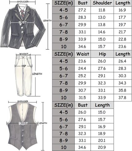 الأولاد الدعاوى 3 قطعة رسمية الأحمر الاطفال بذلات سهرة للأولاد حجم 10 سليم صالح عادية حلقة حامل الزي السترة السراويل سترة in Kuwait
