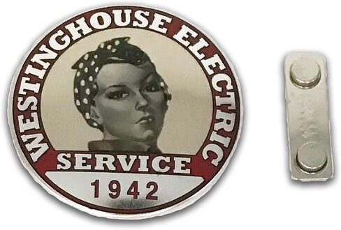 Rosie the Riveter Bandana and "Antiqued" Employment Button - Big Bold Bundle in Kuwait