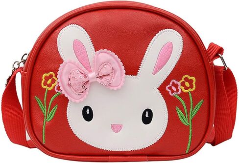 حقيبة للفتيات الصغيرات حقائب كروسبودي للأطفال للبنات هدية عيد ميلاد, أحمر, 18*15*10cm, حديث in Kuwait